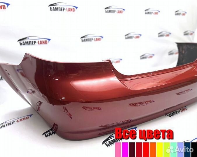 Бампер задний Шевроле Авео Т250 новый в любой цвет