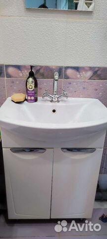 Раковина с тумбой бу