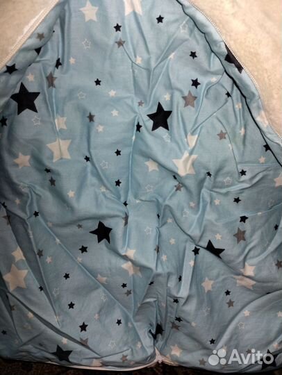 Конверт одеяло на выписку зима
