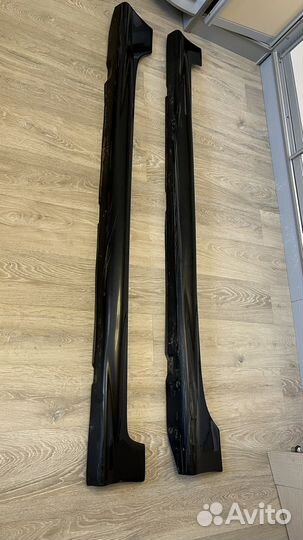 Накладки на пороги mugen для honda civic 4d