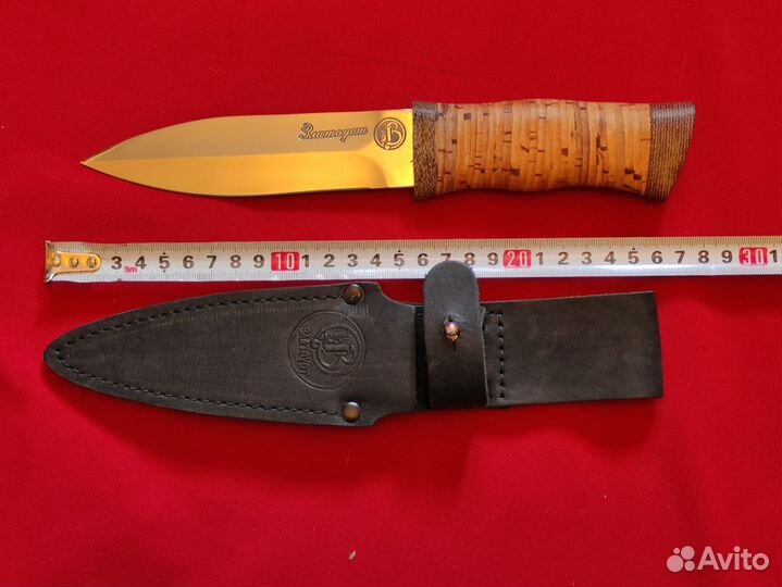 Нож Златоуст, Ручной штучной работы, сталь Х12мф