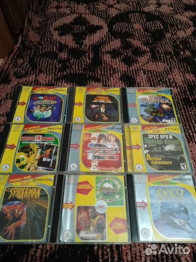 Диски Sega dreamcast