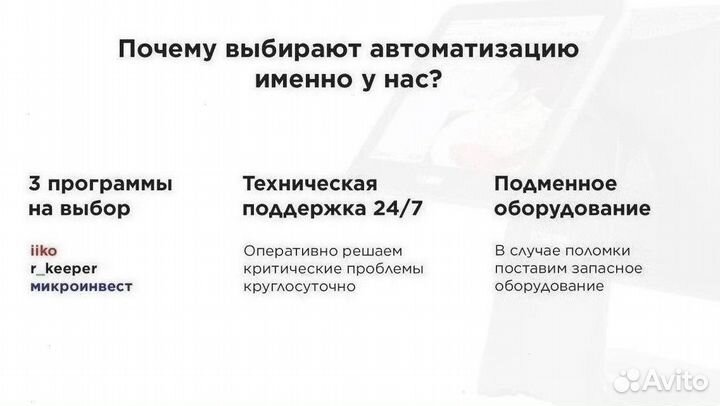 POS терминал Автоматизация Кафе Пос r-keeper