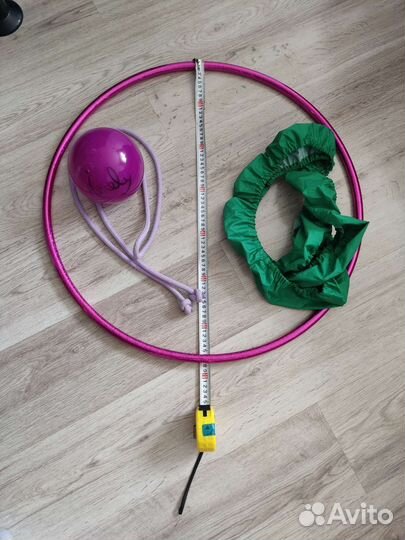 Обруч, мяч и скакалка для худ. гимнастики