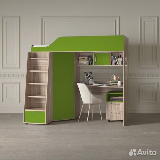 Детская кровать чердак