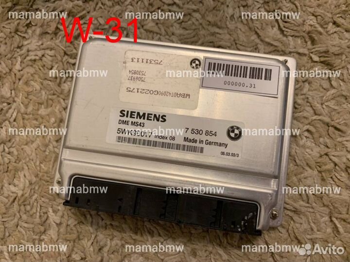 Эбу мозги блок dME MS43 BMW E39 E53 E46 X5