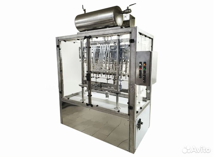 Линия розлива газ. воды (автомат 3000 б.ч.)