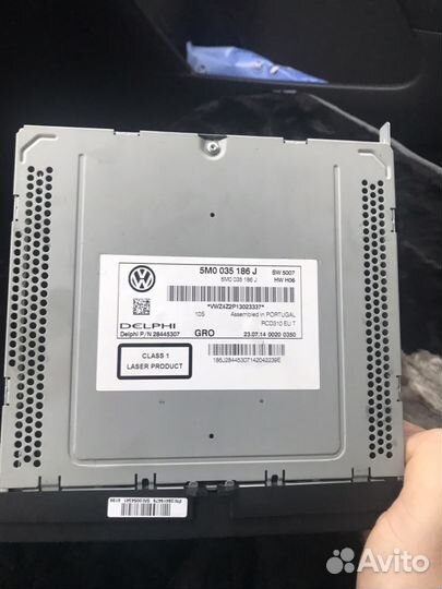 Штатная оригинальная Магнитола фольксваген