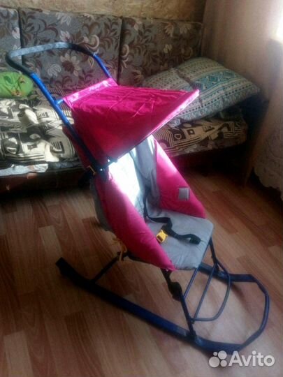 Коляска санки
