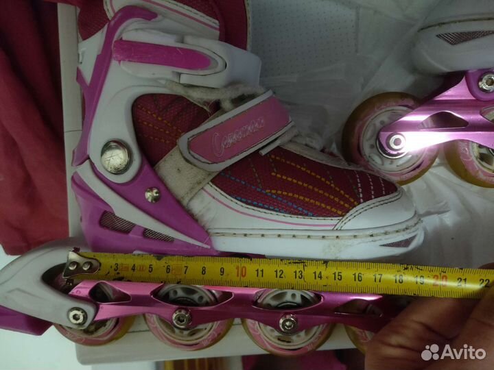 Роликовые коньки детские раздвижные