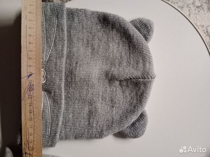 Шапки для девочки 2-3 года