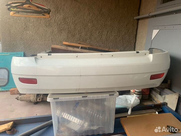 Задний Бампер Приора седан