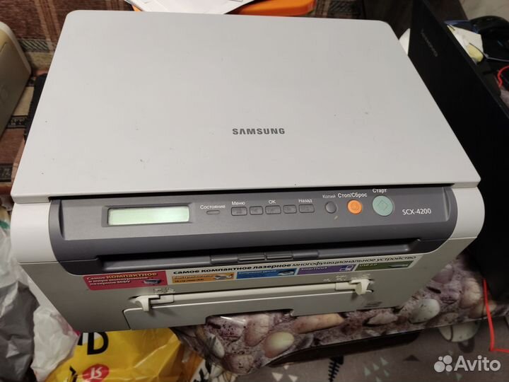 Мфу Samsung SCX 4200 новый картридж