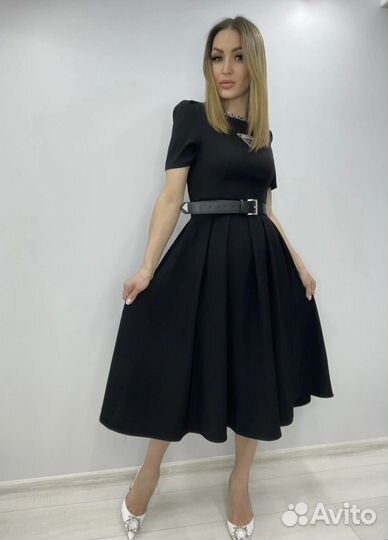 Платье женское черное 44 46