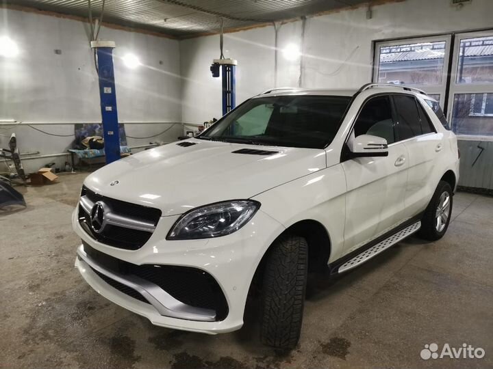 Передний бампер Мерседес мл166 / Mercedes ML166