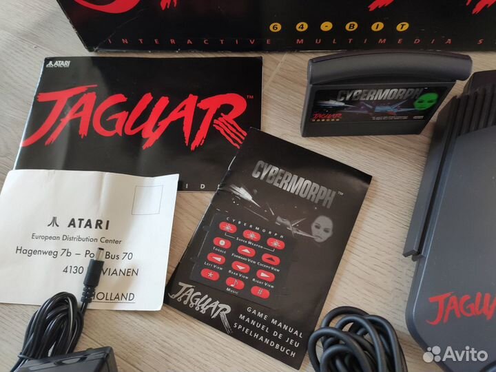 Atari Jaguar PAL в коробке полн.комплект
