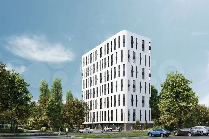 Квартира-студия, 28,4 м², 10/13 эт.