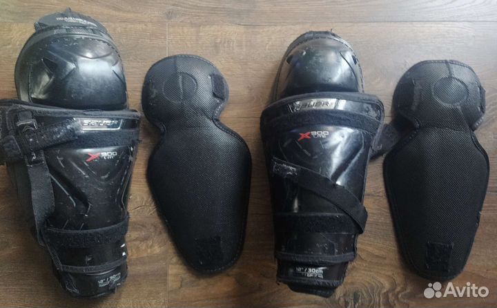 Щитки хоккейные Bauer Jr (L)