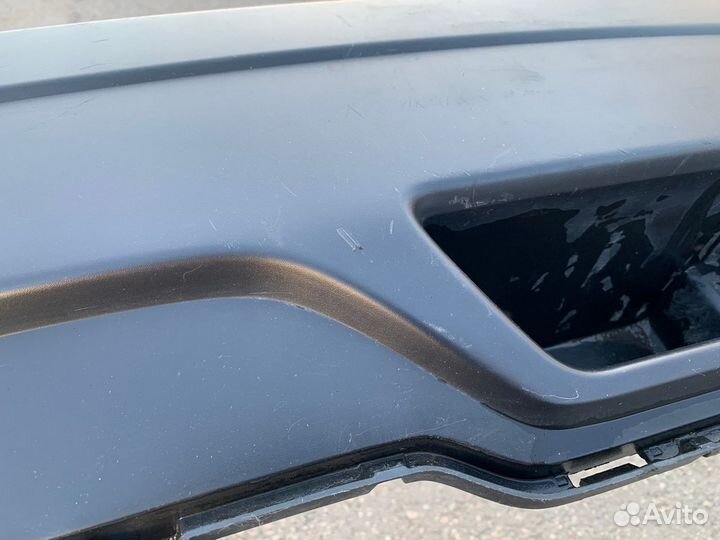 Юбка, спойлер заднего бампера SX-4, SX4