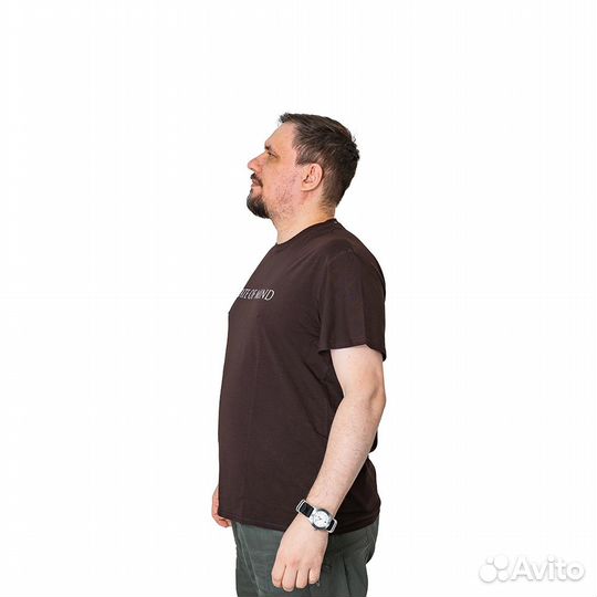 60789 Футболка State of mind, коричневый