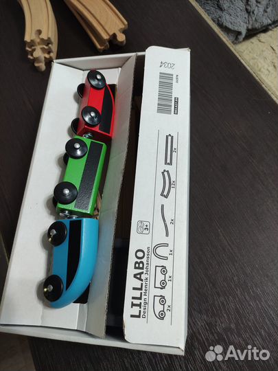 Деревянная дорога IKEA