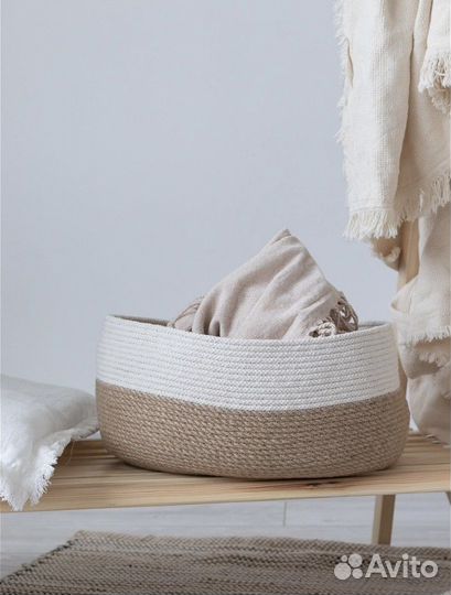 Малая овальная корзина для хранения
