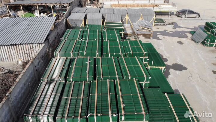 Калитка 1,2х1,53 м для 3D забора, синяя