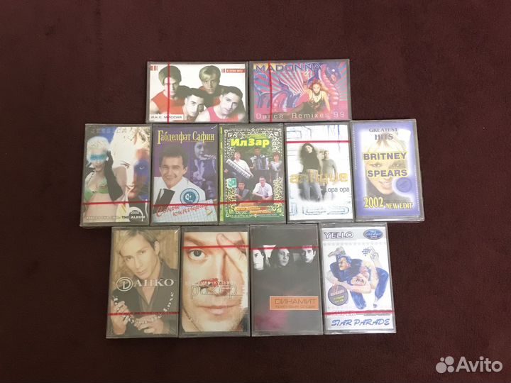 Кассеты запечатанные