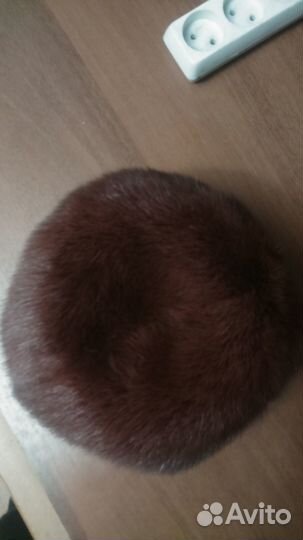 Шапка норка женская