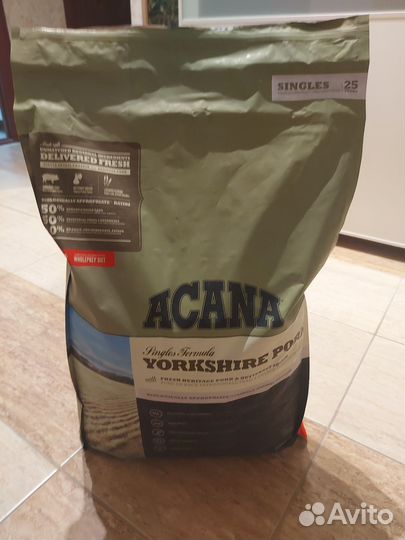 Корм acana Yorkshire Pork