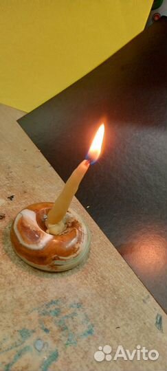 Свечи восковые ручной работы