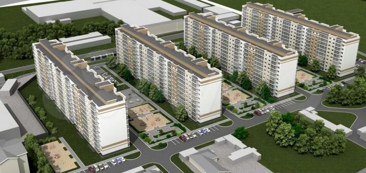 2-к. квартира, 44,7 м², 9/11 эт.