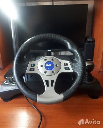 Игровой руль манипулятор sven