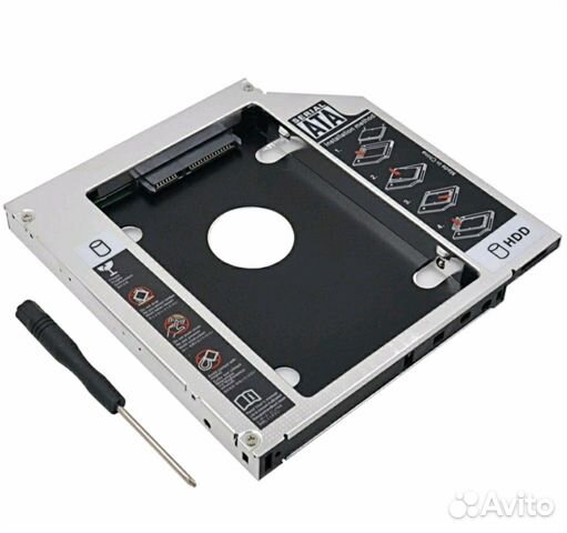 Салазки для HDD, привод dvd