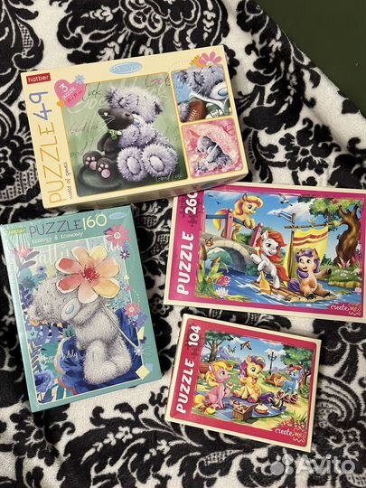 Пазлы разные