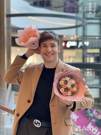 Шоколадные розы