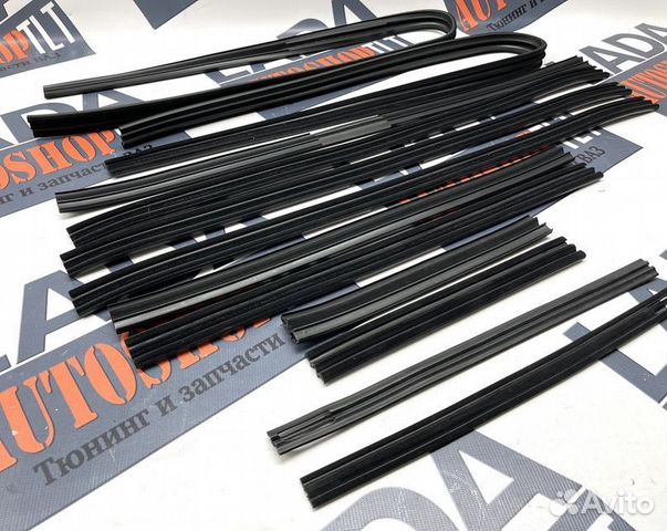 Уплотнители опускных стекол ваз 2104, 2107