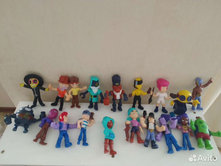 Игрушки/фигурки Brawl Stars, 19 штук