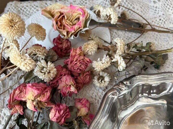 Сухоцветы для творчества розы цветы