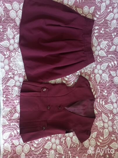 Школьная форма для девочки 128 134 пакетом