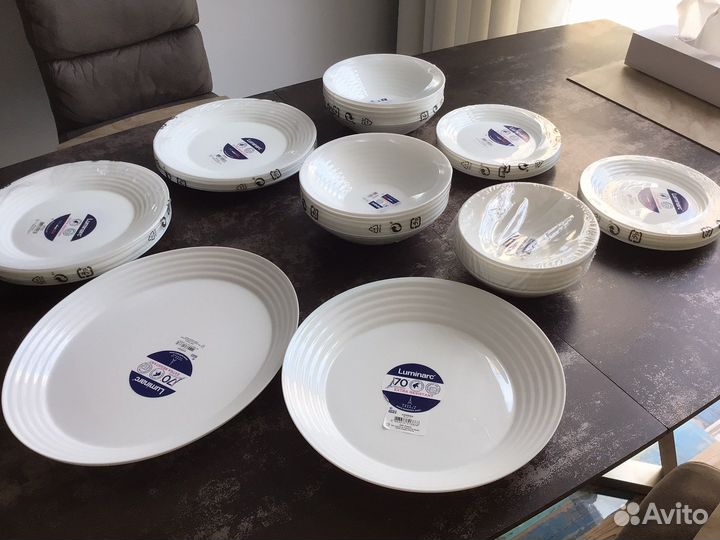 Набор столовой посуды luminarc 44 предмета