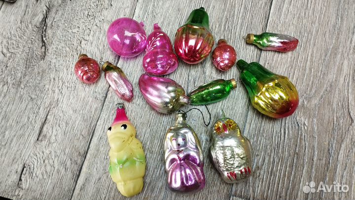 Елочные игрушки - СССР