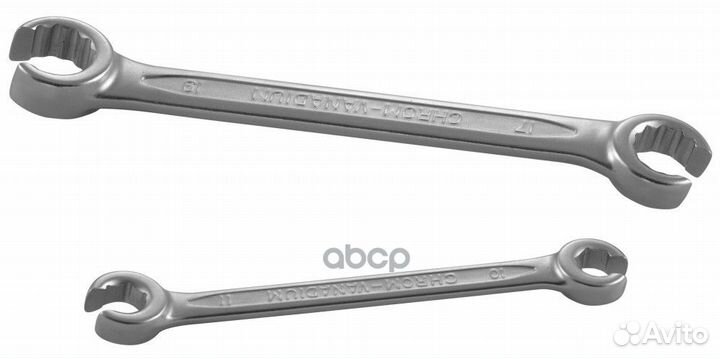 Ключ гаечный разрезной, 10х12 мм W241012 Jonnesway