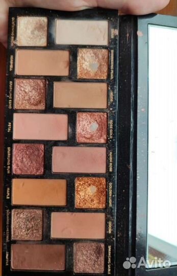 Too faced тени