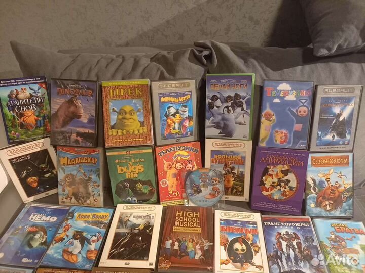 Dvd диски мультфильмы
