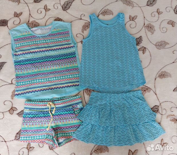 Вещи пакетом на девочку пакетом 98-104 см