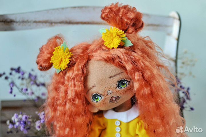 Текстильная интерьерная кукла