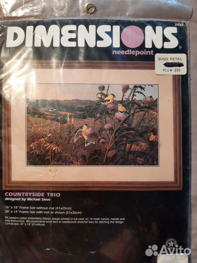 Dimensions 02468 Countryside Trio Вышивка