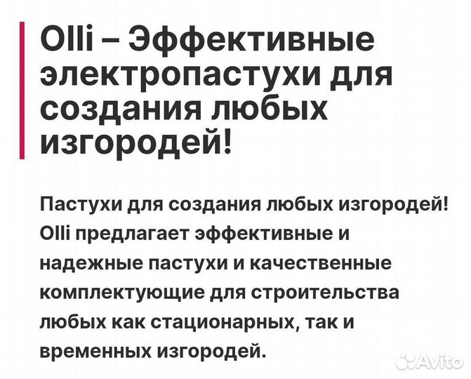 Электропастух Олли