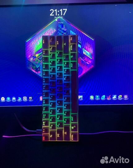 Клавиатура механическая dexp tanto rgb